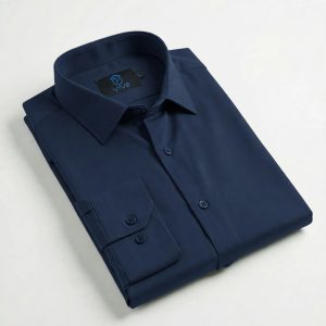Navy Blue Macro Shirt