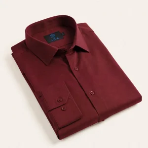 Maroon  Macro Shirt